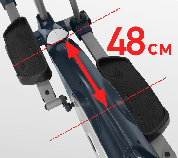 Эллиптический тренажер Carbon Fitness E907