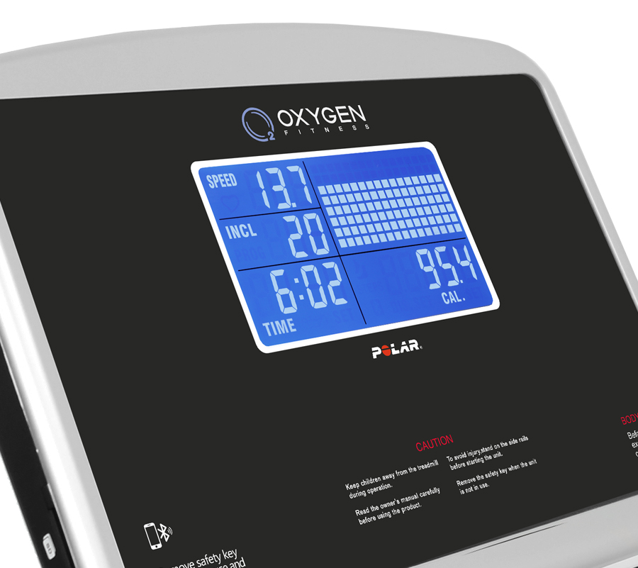 Беговая дорожка Oxygen Fitness new classic aurum lcd