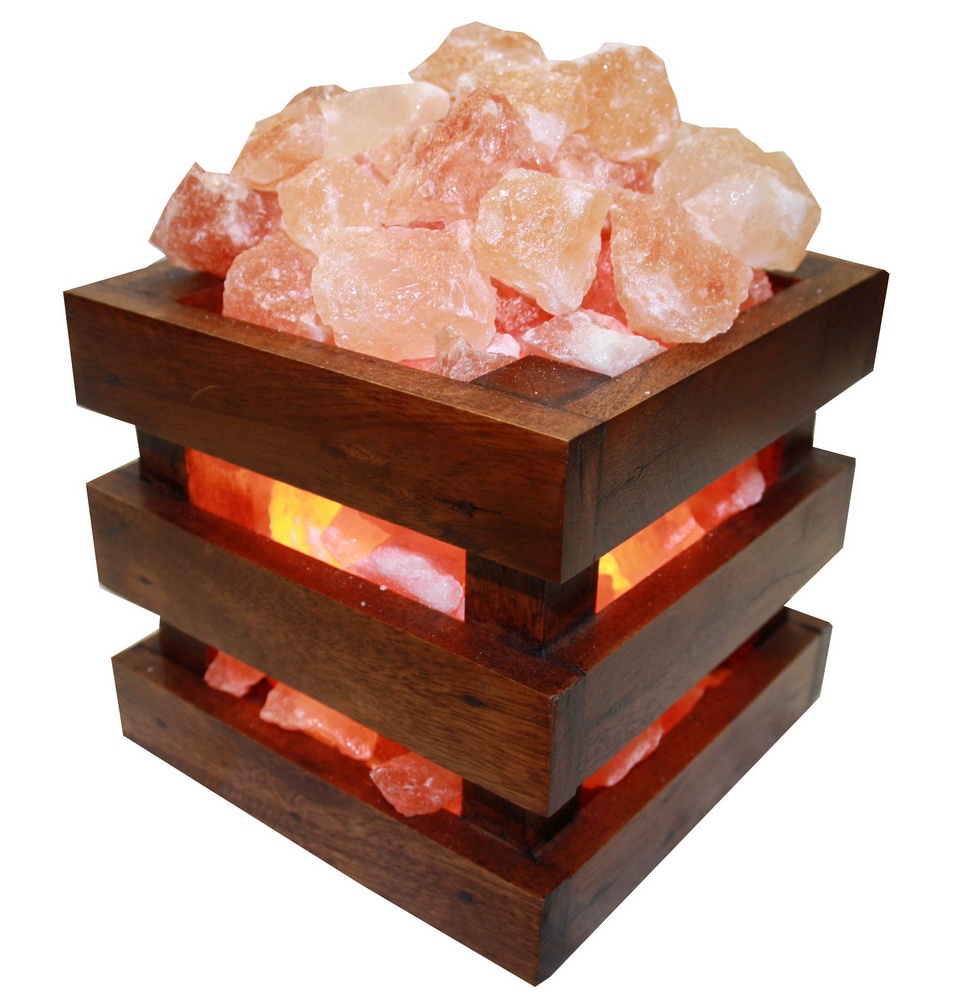 Соляная лампа Wonder Life WOOD