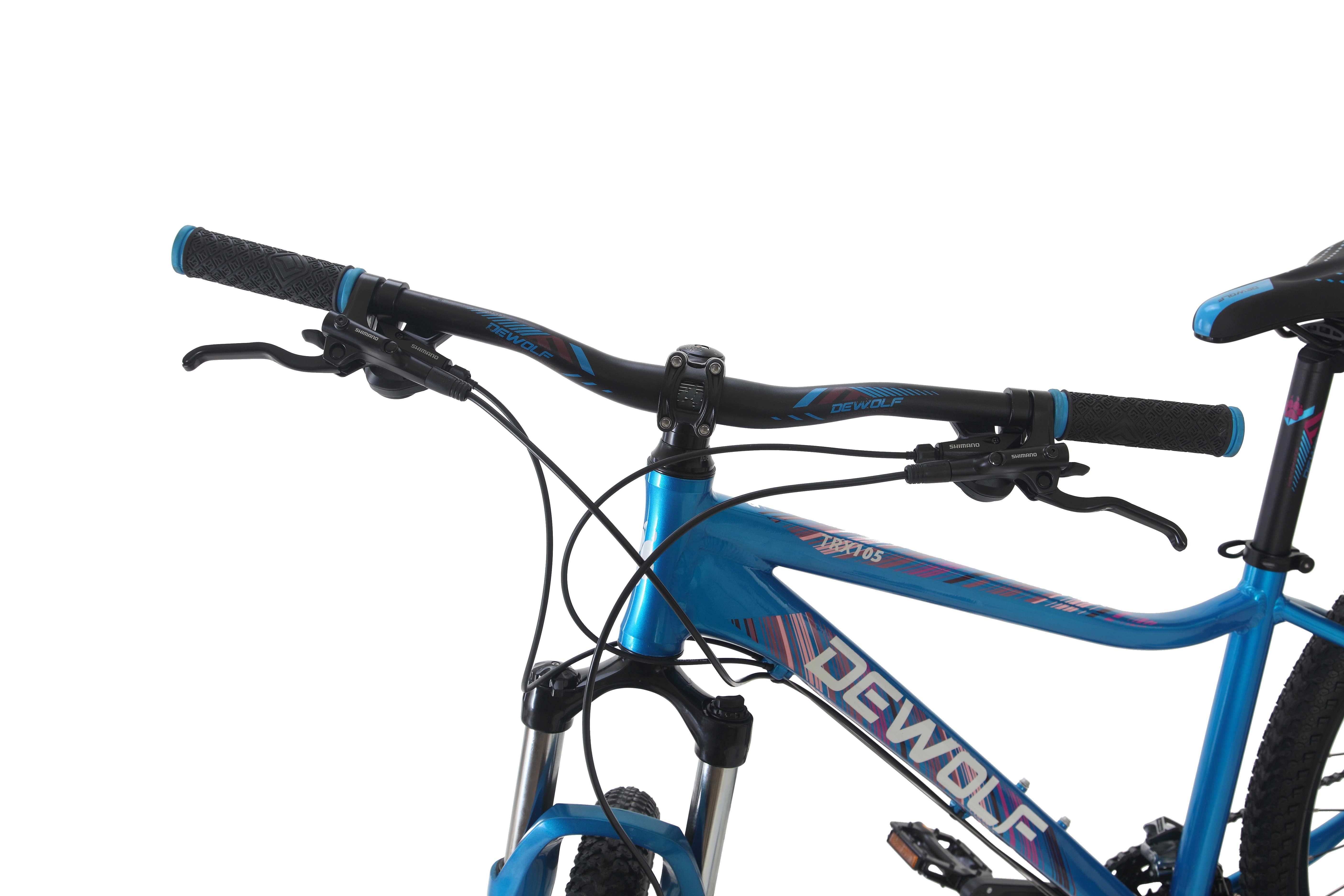 Велосипед Dewolf TRX 105, размер: 18, светло-голубой металлик