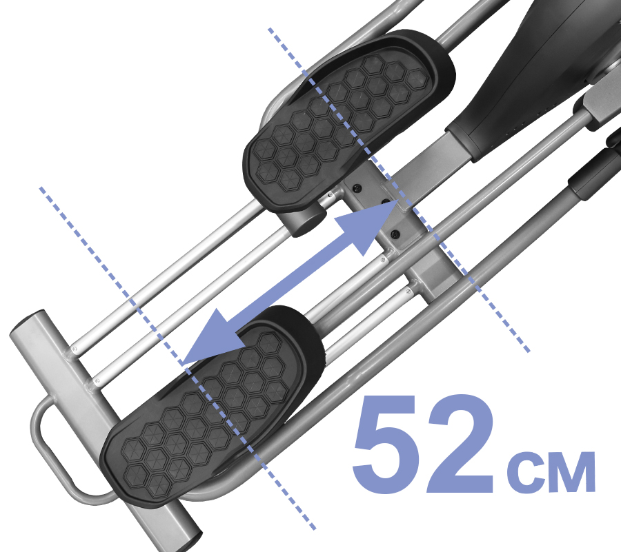 Эллиптический тренажер Bronze Gym X802 LC