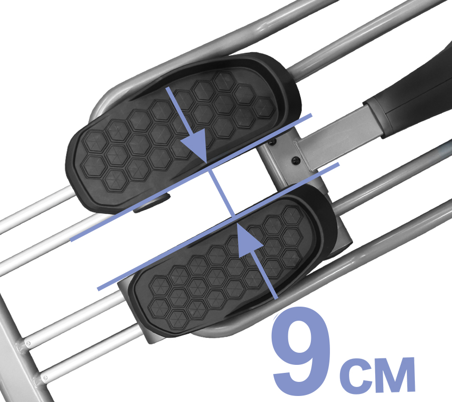 Эллиптический тренажер Bronze Gym X802 LC