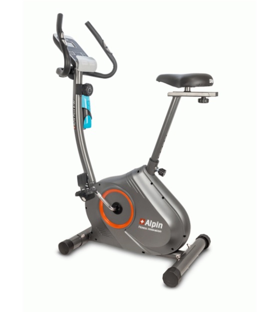 Магнитный велотренажер Alpin Picco B-180 серый