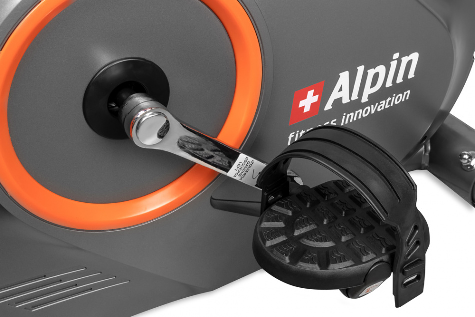 Электромагнитный велотренажер Alpin Picco B181 Black