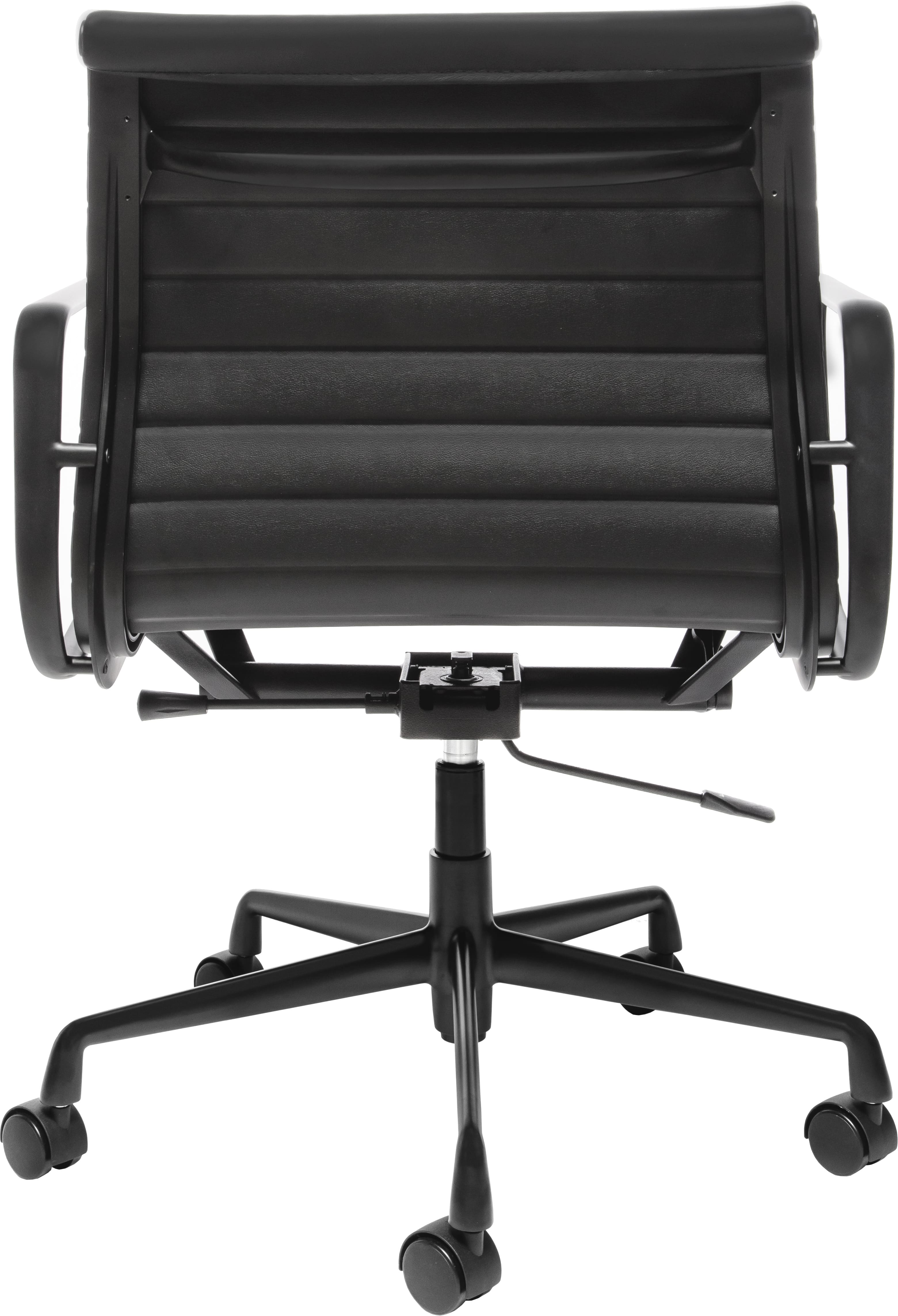 Эргономичное кресло Eames Ribbed Office Chair EA 117, Total Black
