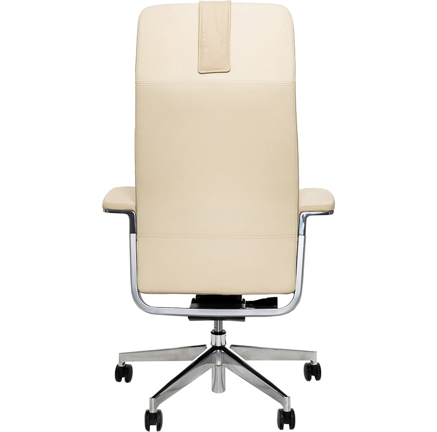 Эргономичное кресло руководителя Soho Design Match HB бежевая кожа