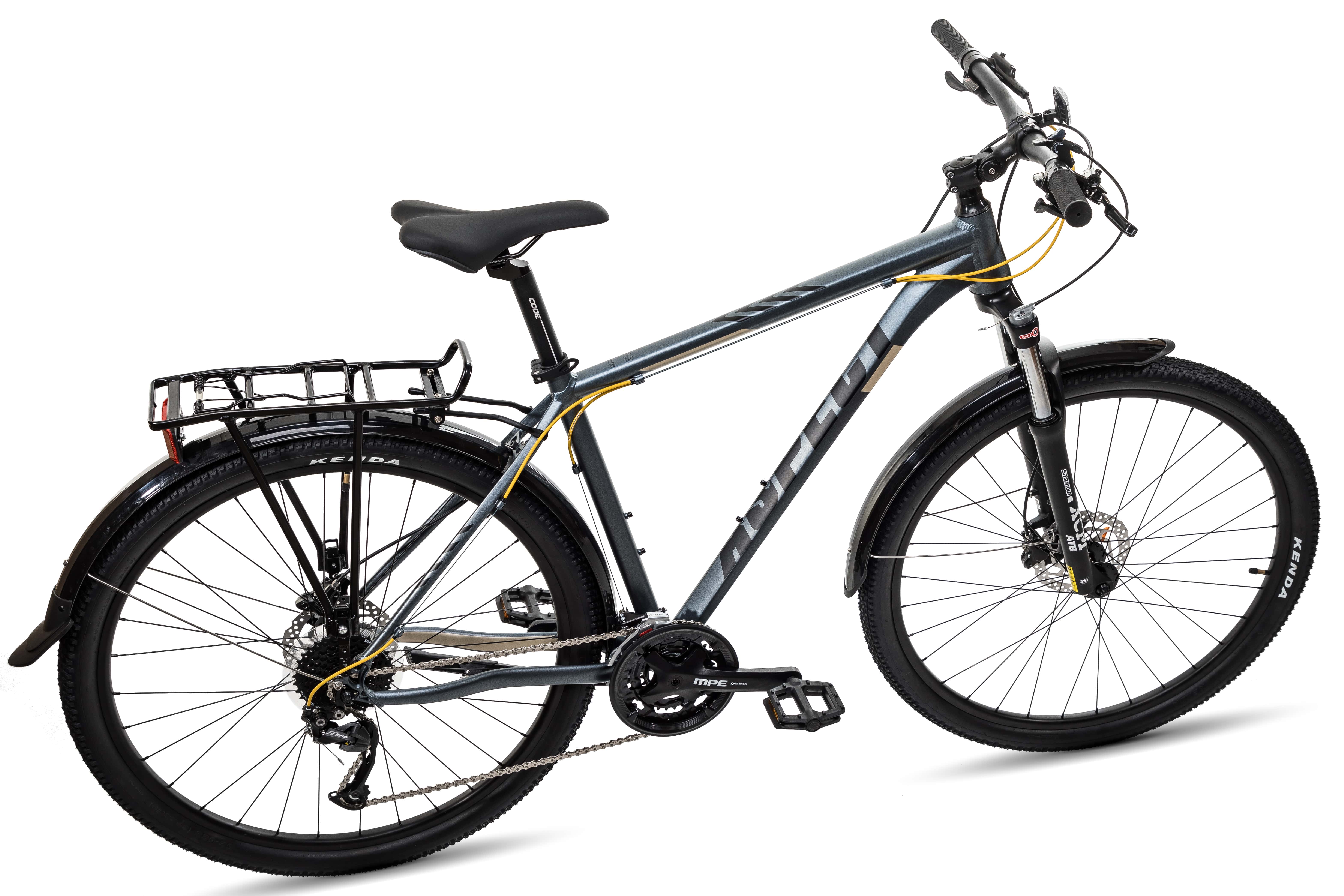 Велосипед Aspect AIR GRAND TOUR 29 20" Серый (2022)