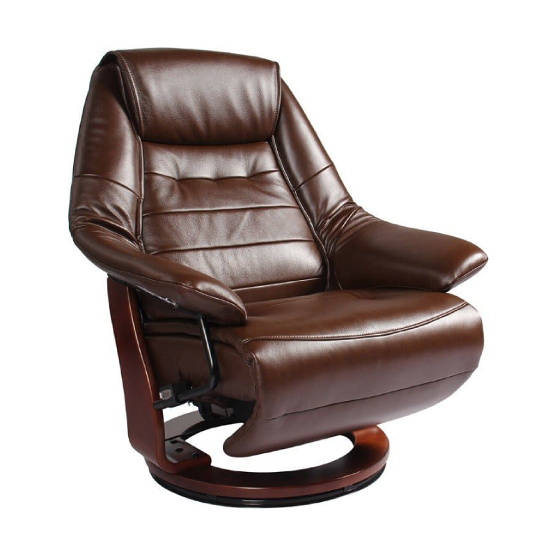 Кресло-реклайнер Relax Concord (2 мотора, натуральная кожа Nappa, коричневый)