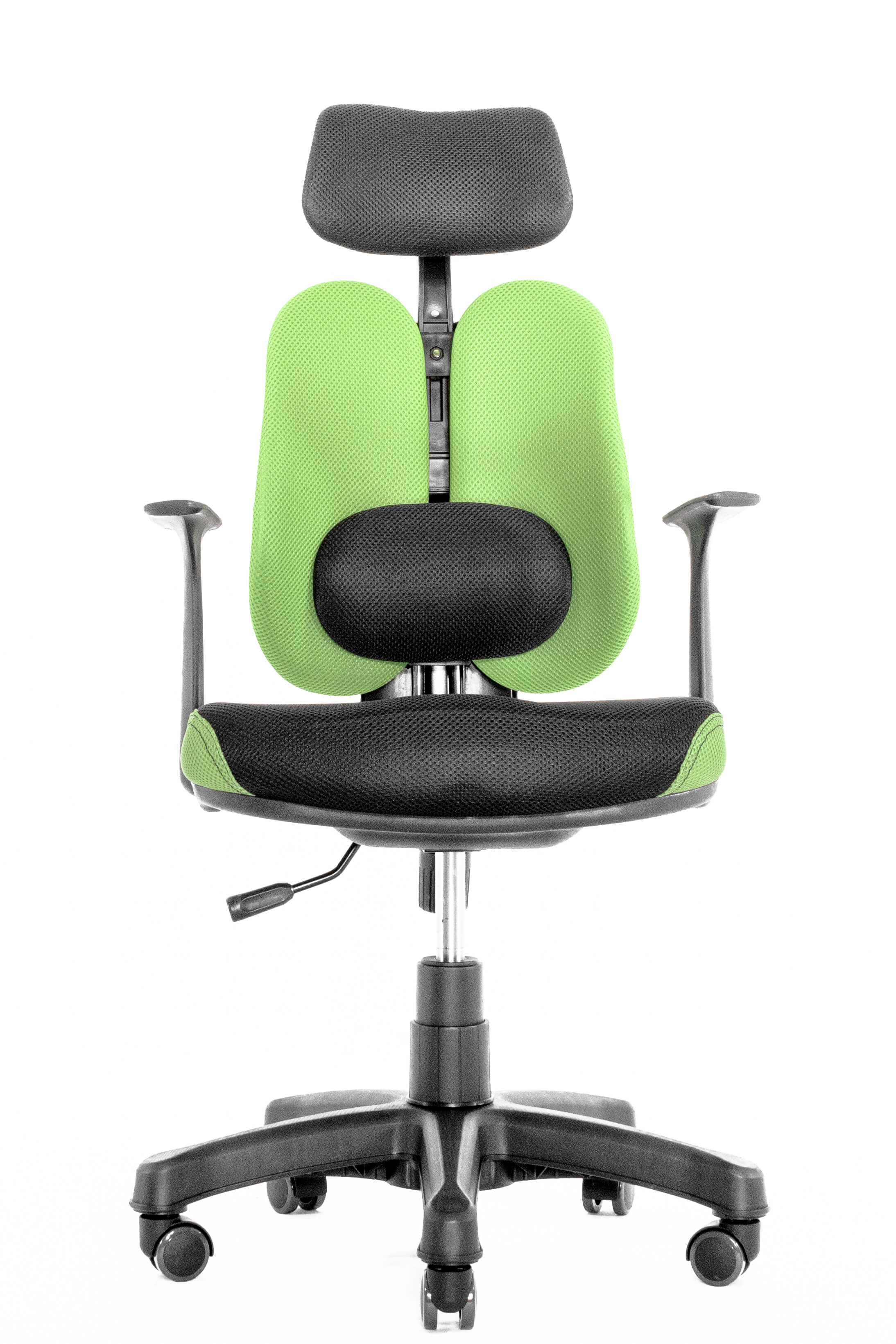 Детское эргономичное кресло Falto Duo Gini (ткань, зелёный)