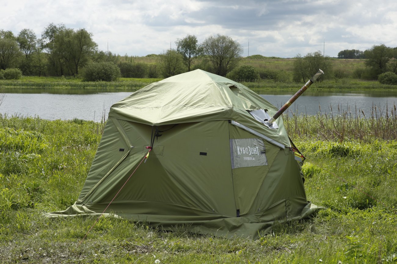 Палатка Лотос КубоЗонт 4-У Классик модель 2022