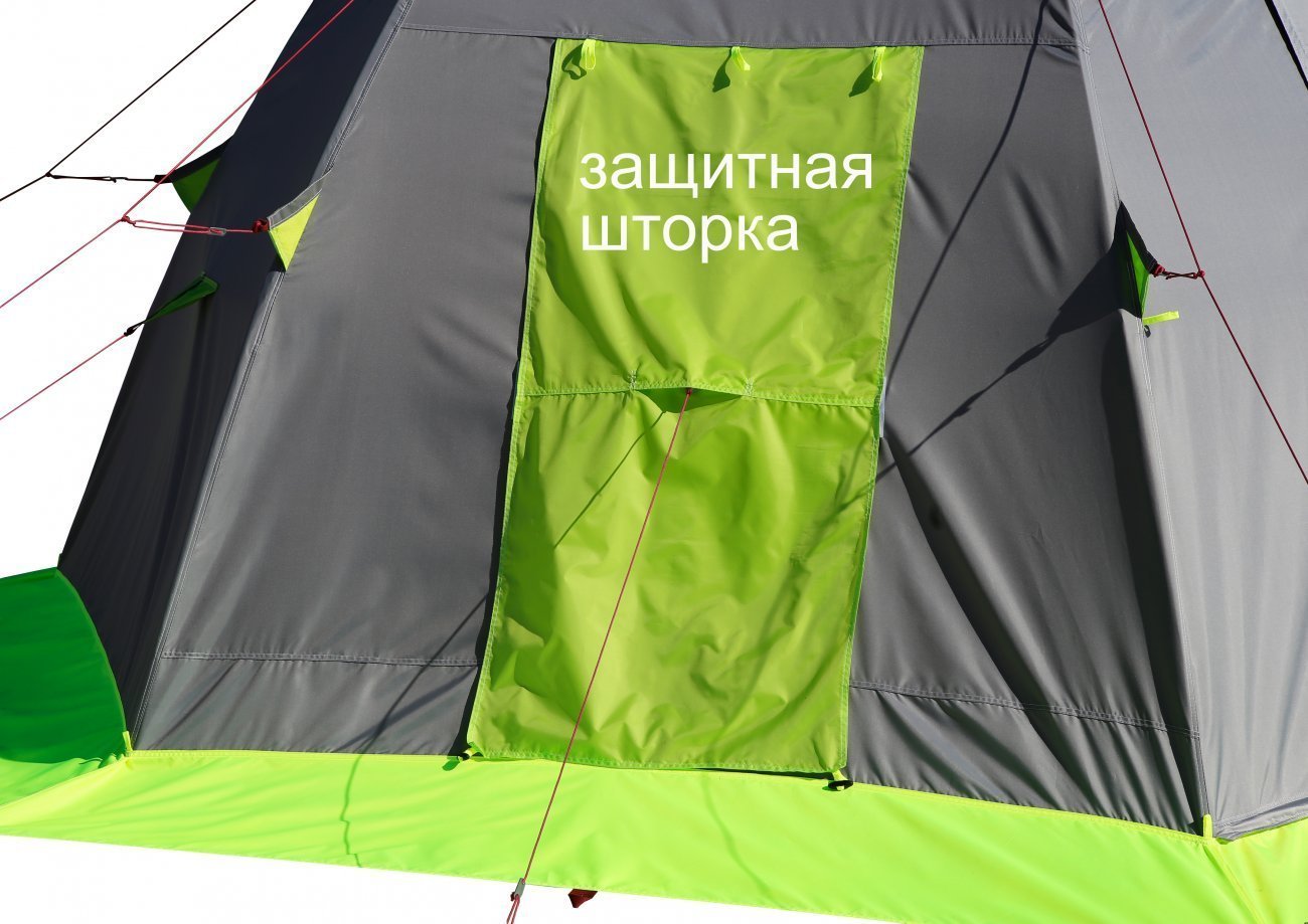 Палатка Лотос 5 Баня (Д-обр вход + пол ПУ4000)