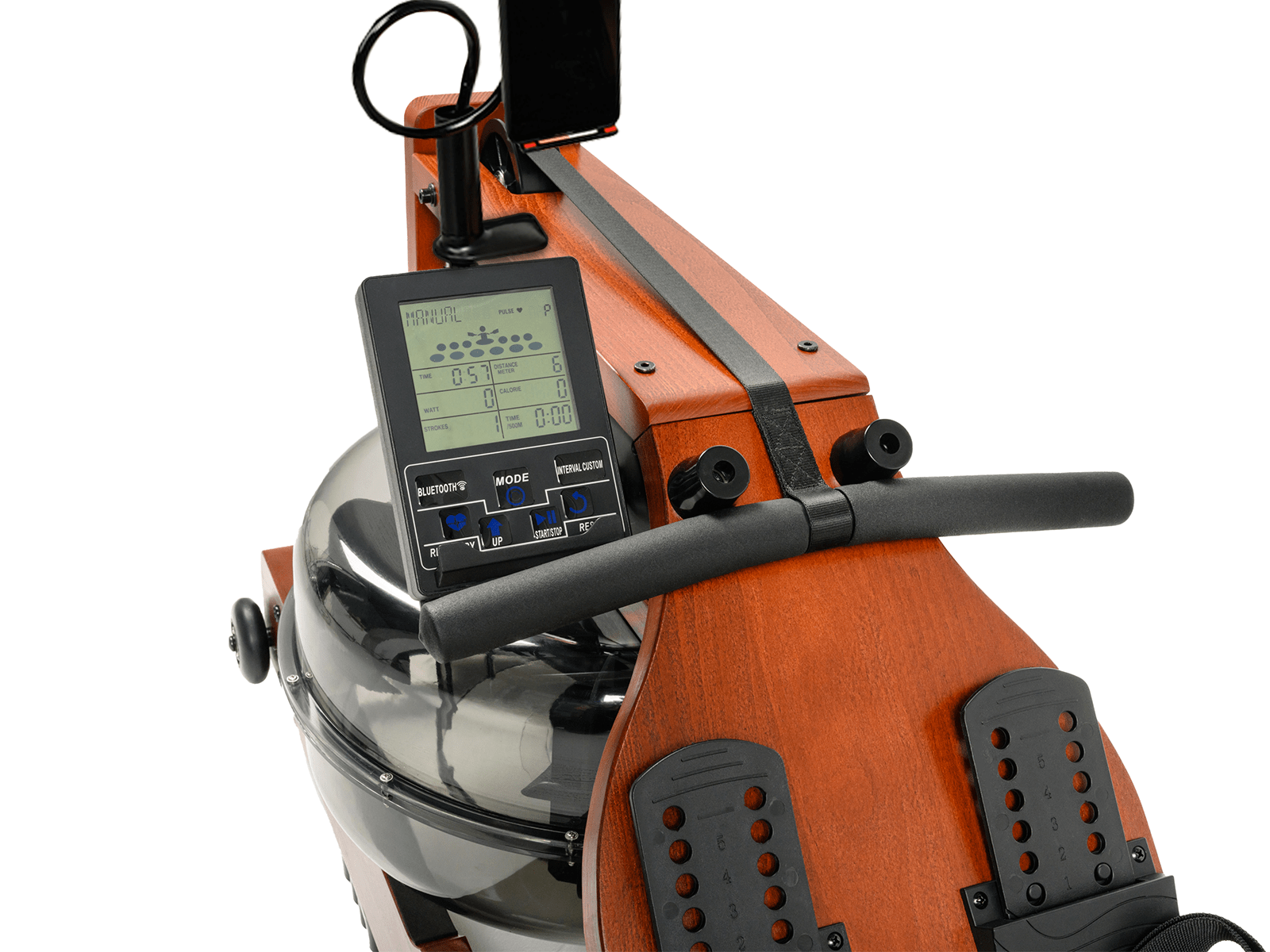 Гребной тренажер Unix Fit Wood Rower Dark