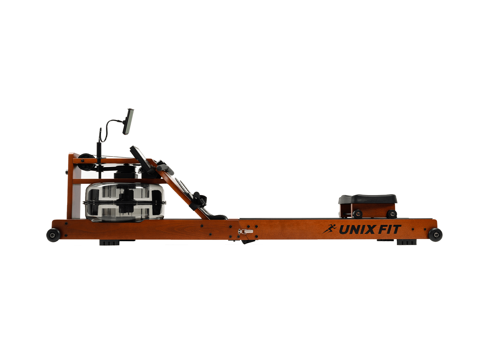 Гребной тренажер Unix Fit Wood Rower Dark