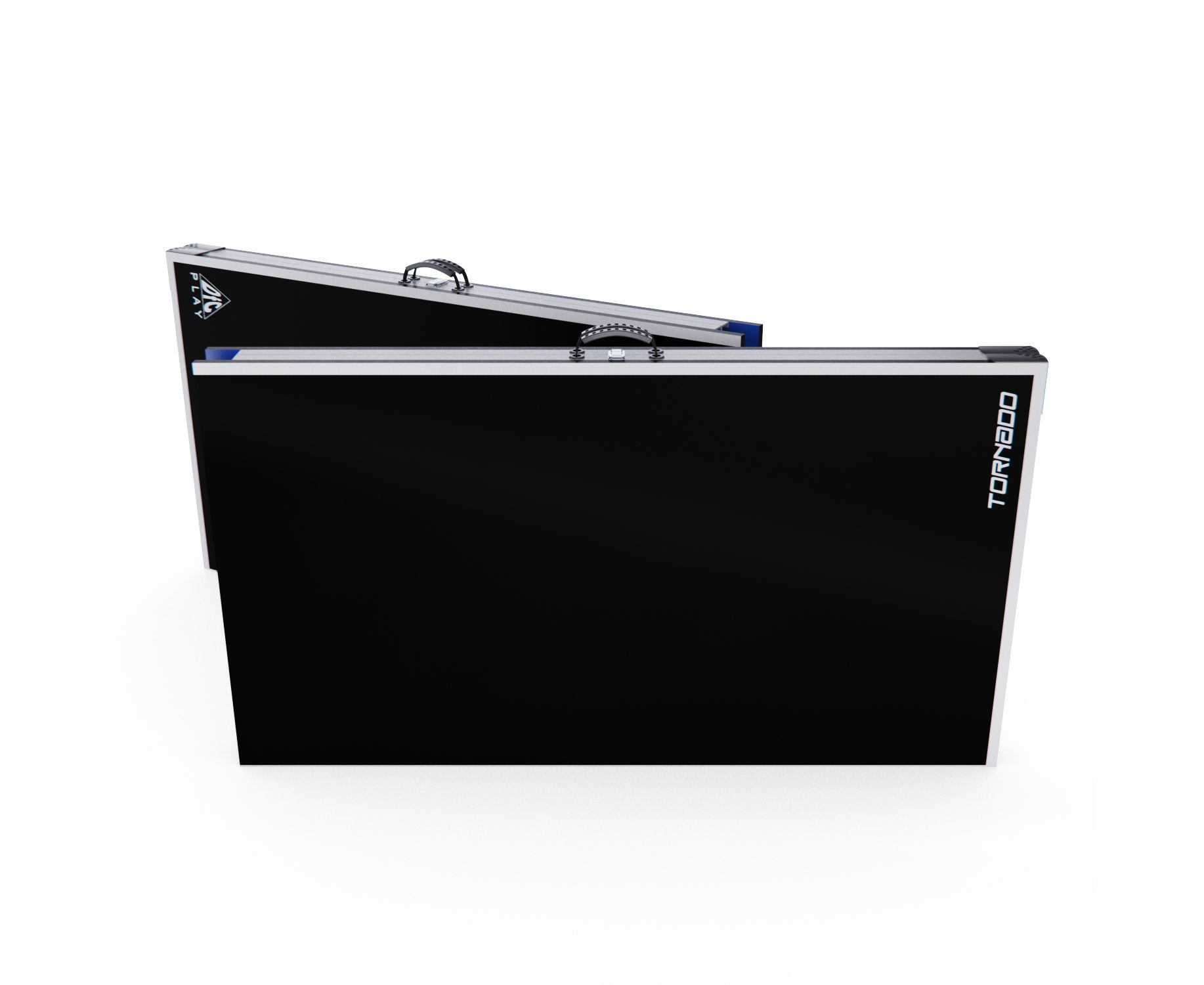 Теннисный стол DFC Tornado Home Compact для помещения, черный, складной