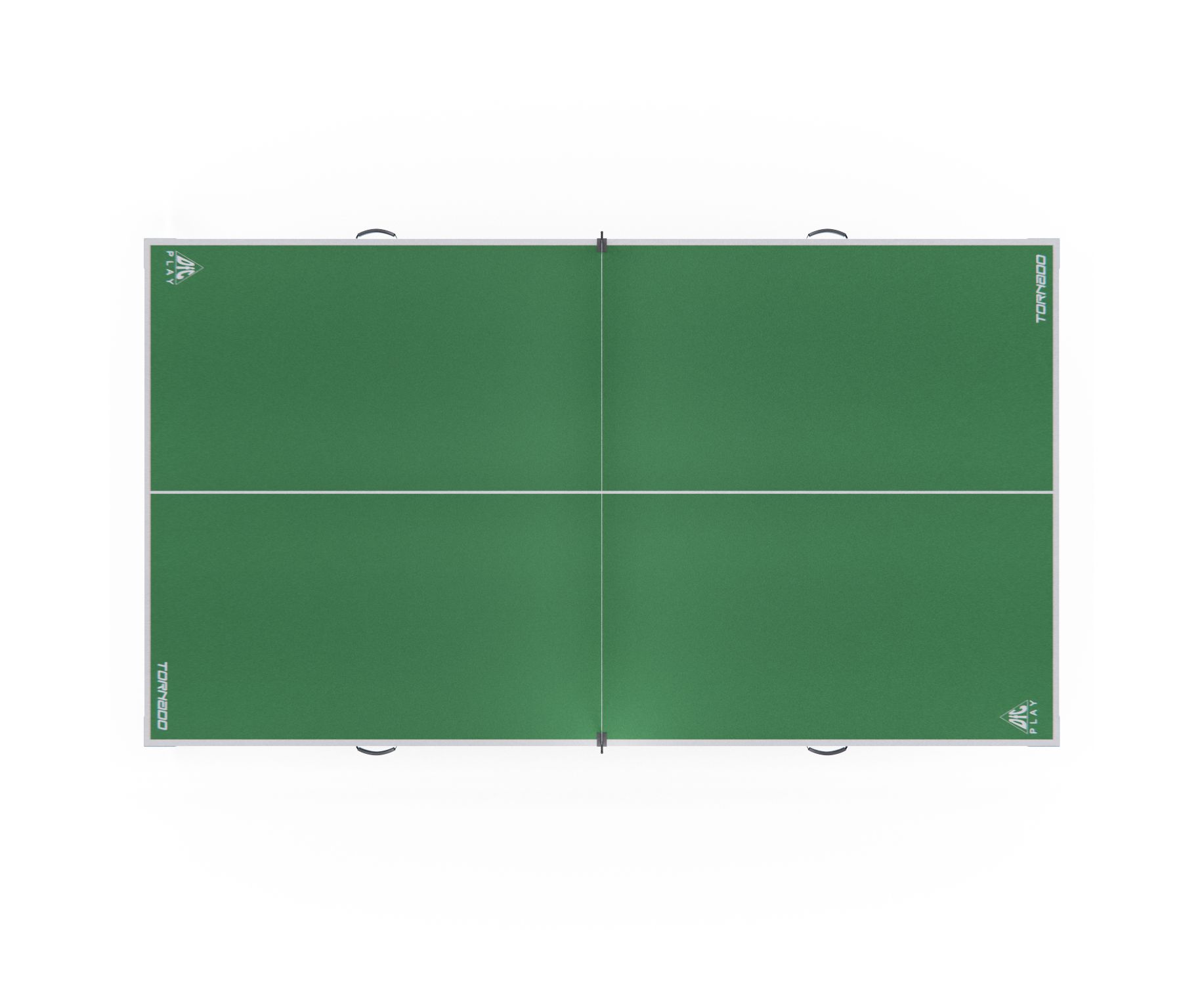 Теннисный стол DFC Tornado Home Compact для помещения, зелёный, складной