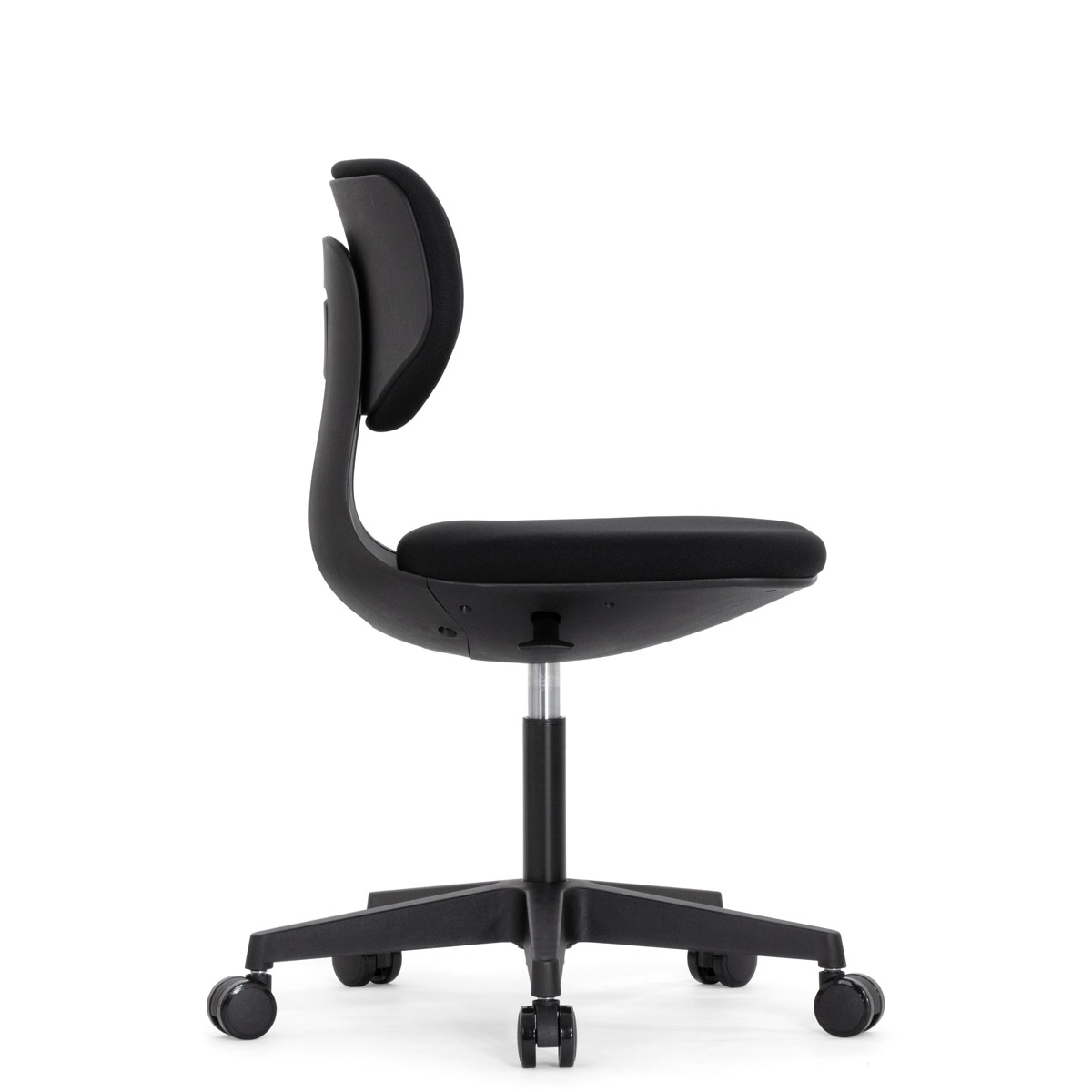 Эргономичное кресло Falto Rookie (регулируемая спинка, ткань, чёрный)