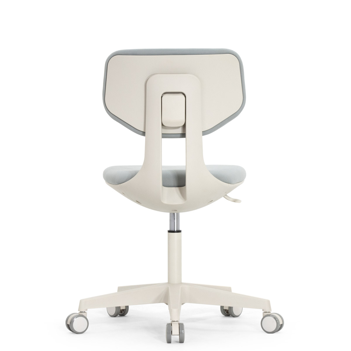 Эргономичное кресло Falto Rookie (регулируемая спинка, ткань, каркас светлый, серый)