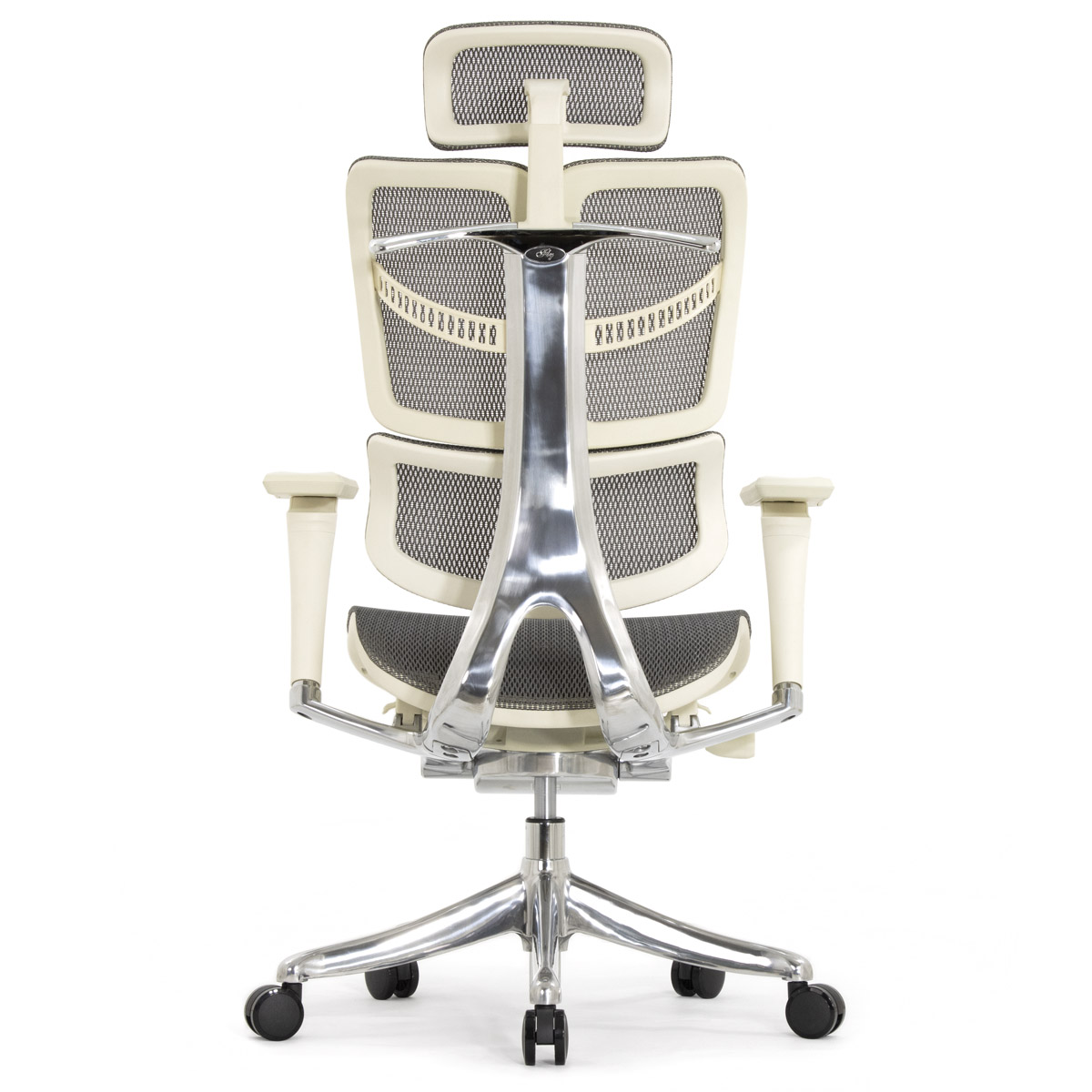Анатомическое кресло Falto Fly 2 (динамичный подголовник, подлокотники 6D (360), сетка, светлый)