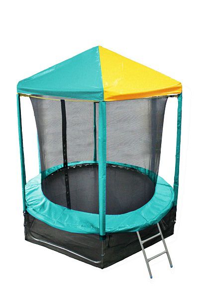 Батут Optifit Like Green 8 ft с крышей