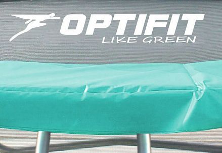 Батут Optifit Like Green 14 ft с крышей