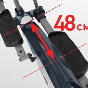 Эллиптический тренажер Carbon Fitness E907