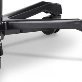 Эргономичное кресло Falto FIRST (наклон вперёд, зауженная спинка, ткань, чёрный)