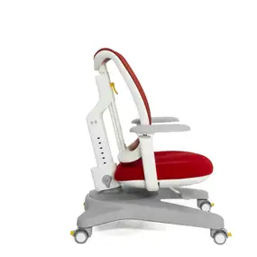 Детское эргономичное кресло Falto KIDS-OPTIMA CH11FW, красный