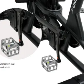 Велотренажер Unix Fit Techno AirBike