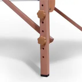 Складной массажный стол Unix  Comfort 3 Section Burgundy