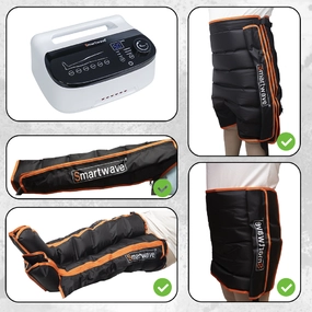 Лимфодренажный аппарат Smartwave 600 (манжеты на ноги) + рука + пояс + шорты