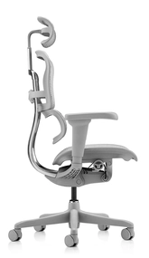 Эргономичное кресло Falto Ergohuman 2 Ultra (наклон вперёд, сетка, серый)