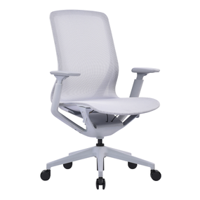 Эргономичное кресло Aria светло-серое